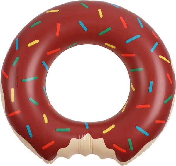 Изображение товара Надувной круг Sima-Land Пончик d=65см / 10976039 (коричневый)