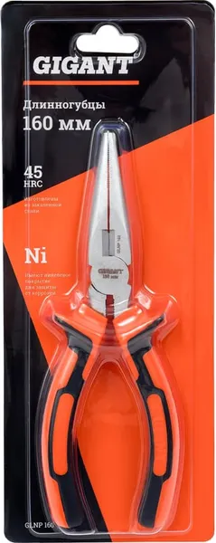 Изображение товара Длинногубцы Gigant GLNP 160 (160мм)
