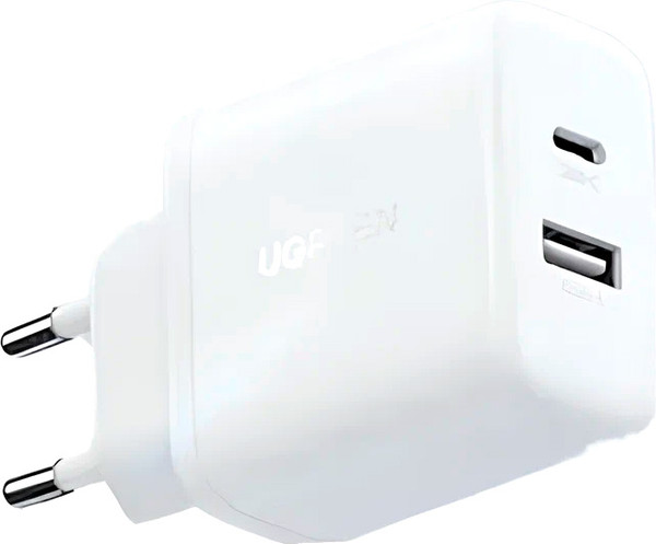 Изображение товара Адаптер питания сетевой Ugreen X227 / 45310 (белый)