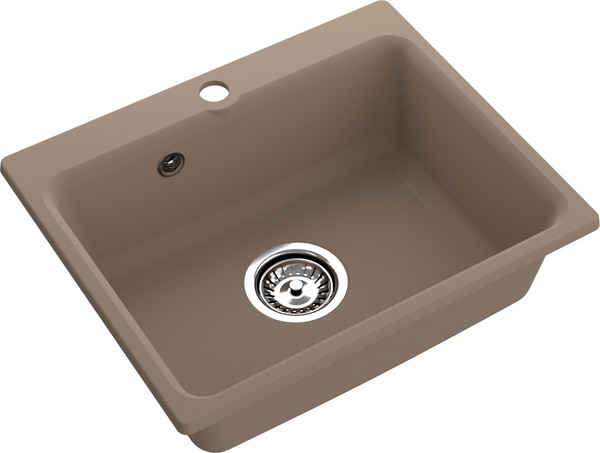 Изображение товара Мойка кухонная Maroni Bravo MA-520BR 52x43 (песочный)
