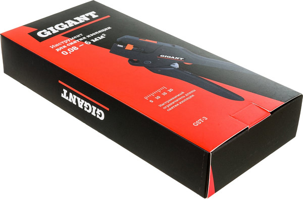 Изображение товара Инструмент для зачистки кабеля Gigant GST-3