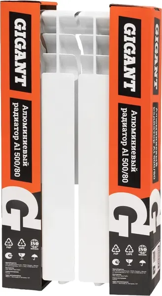 Изображение товара Радиатор алюминиевый Gigant GRA58-4