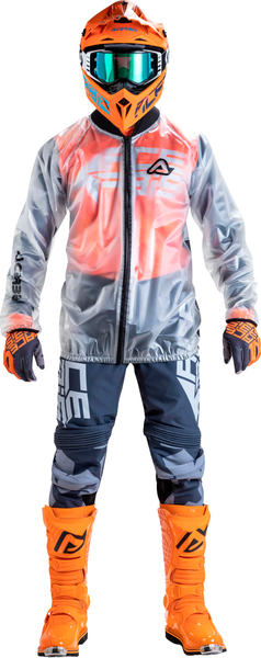 Мотодождевик Acerbis Trasparent Pro Rain 3.0 / 0022174.120.070 (XXXL, прозрачный) — фото 5