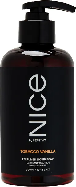 Изображение товара Мыло-пена NICE by Septivit Tobacco Vanilla Парфюмированное (300мл)