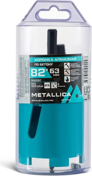 Коронка Metallica Optima / 902097 — фото 3
