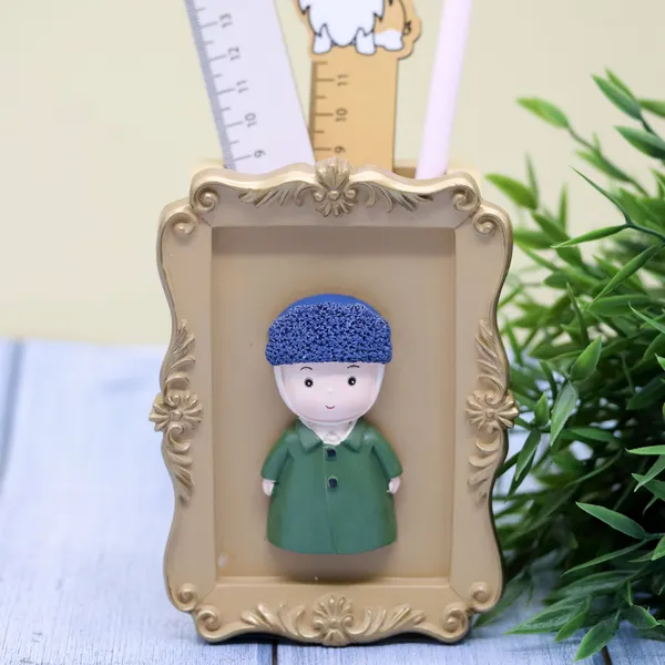 Изображение товара Органайзер настольный ILikeGift Синяя шляпа / 2100-4D (бежевый)