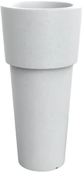 Изображение товара Вазон БЕРКАНО Ray 100 DB / 220_077_25 (White Granite)