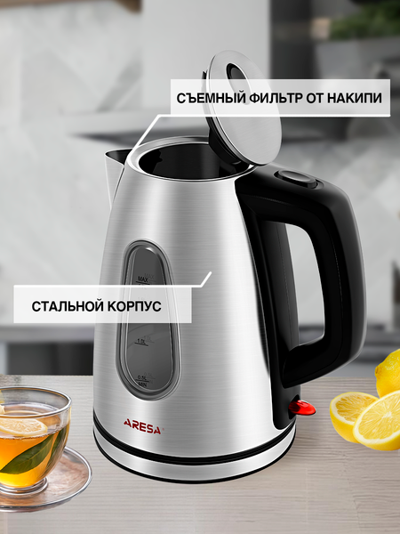 Изображение товара Электрочайник Aresa AR-3406