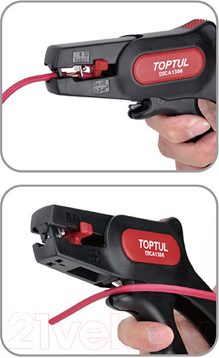 Изображение товара Инструмент для зачистки кабеля Toptul DICA1306