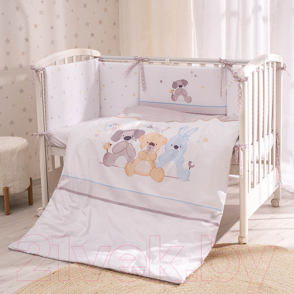 Изображение товара Комплект постельный для малышей Perina Венеция / В4-01.2 (три друга)