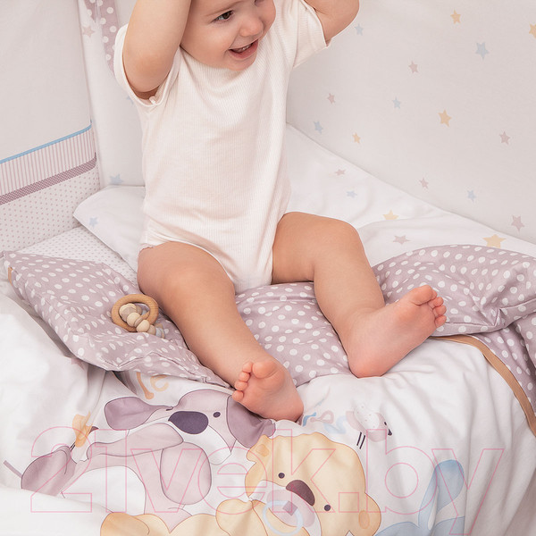 Изображение товара Комплект постельный для малышей Perina Венеция / В4-01.2 (три друга)