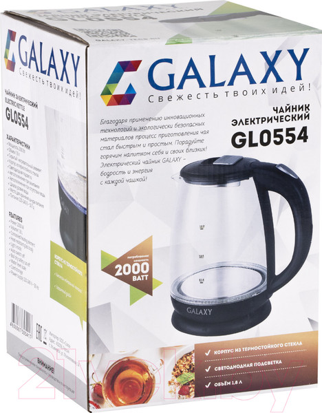 Изображение товара Электрочайник Galaxy GL 0554