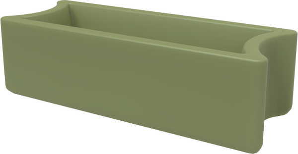 Вазон БЕРКАНО Smoov Planter Mini Line 30 DB / 220_122_23 (Olive green) — фото 5
