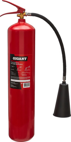Изображение товара Огнетушитель Gigant Углекислотный ОУ-5-ВСЕ-01 GT-ОУ-5