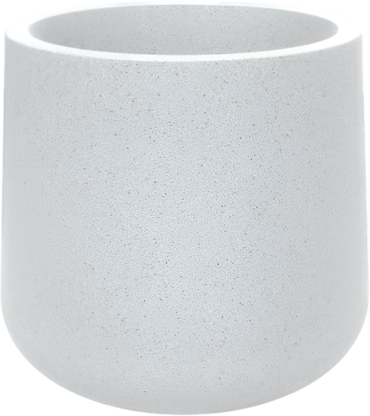 Кашпо БЕРКАНО Smoov Grace planter 110 / 220_126_25V (White Granite) — фото 5