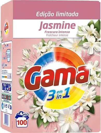 Изображение товара Стиральный порошок GAMA Жасмин универсальный (5.5кг)