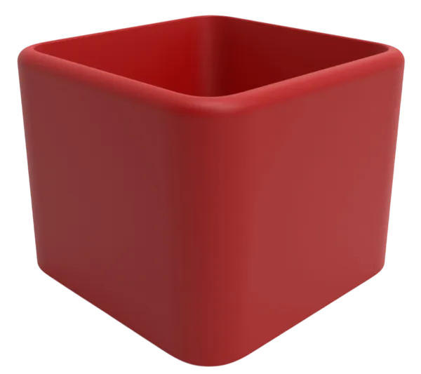 Изображение товара Вазон БЕРКАНО Cubo 50 / 220_130_19 (Chili Red)