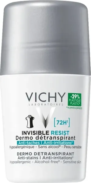 Изображение товара Дезодорант шариковый Vichy Invisible 72ч (2x50мл)