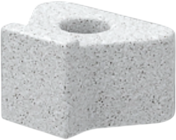 Заглушка мебельная БЕРКАНО Plug 230_013_25 (White Granite) — фото 3