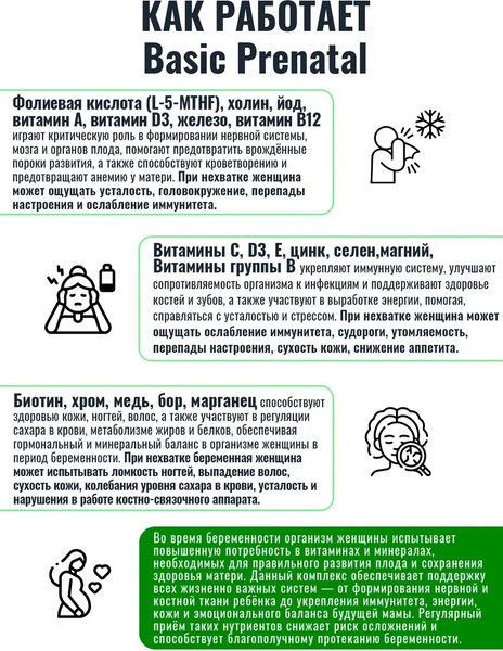 Изображение товара Мультивитаминный комплекс Thorne Basic Prenatal (90 капсул)