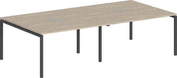 Комплект письменных столов Norden 320х123.8х75 / SG.253.OL.44.AN (антрацит/дуб светлый) — фото 3