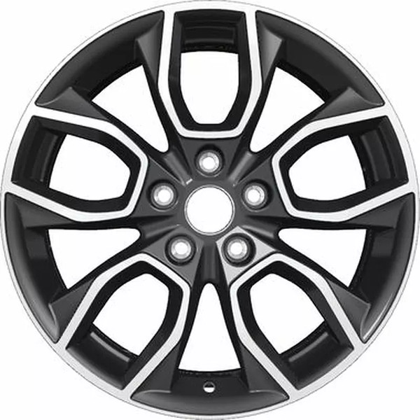 Изображение товара Литой диск Khomen KHW1713 Sportage 17x7" 5x114.3мм DIA 67.1мм ET 48.5мм (Black FP)