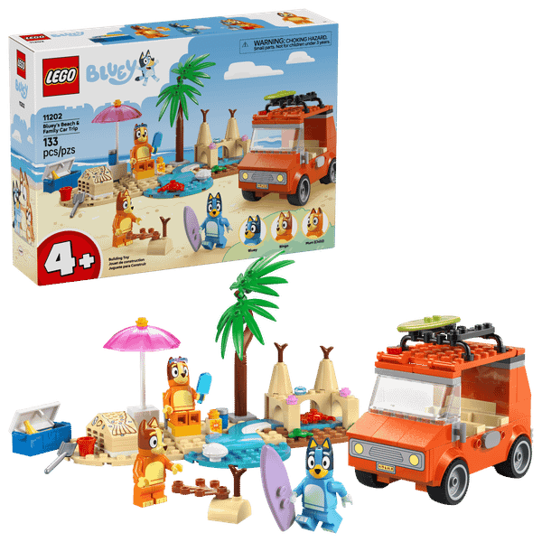 Изображение товара Конструктор Lego Duplo Пляжная прогулка в Bluey 11202