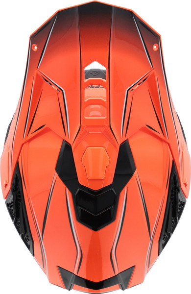 Изображение товара Мотошлем Acerbis Airstrike-X 0026905.207.064 (M, оранжевый/серый)