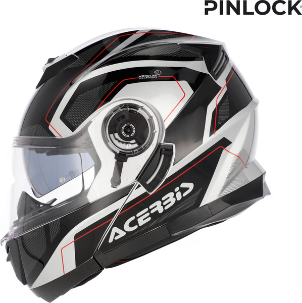 Изображение товара Мотошлем Acerbis Serel 22-06 / 0025201.314.064 (M, черный/серебристый)