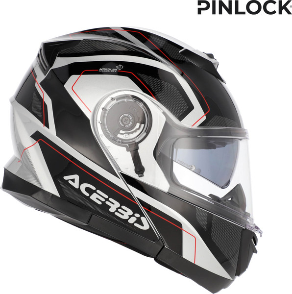 Изображение товара Мотошлем Acerbis Serel 22-06 / 0025201.314.061 (XS, черный/серебристый)