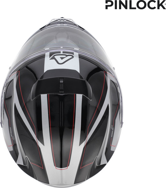 Изображение товара Мотошлем Acerbis Serel 22-06 / 0025201.314.061 (XS, черный/серебристый)