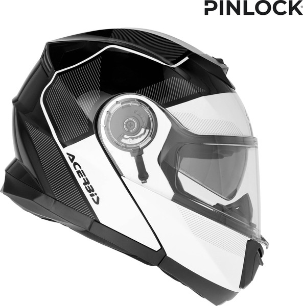 Изображение товара Мотошлем Acerbis Serel 22-06 / 0025201.315.064 (M, черный/белый)