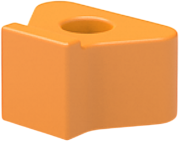 Заглушка мебельная БЕРКАНО Plug 230_013_18 (Orange) — фото 3