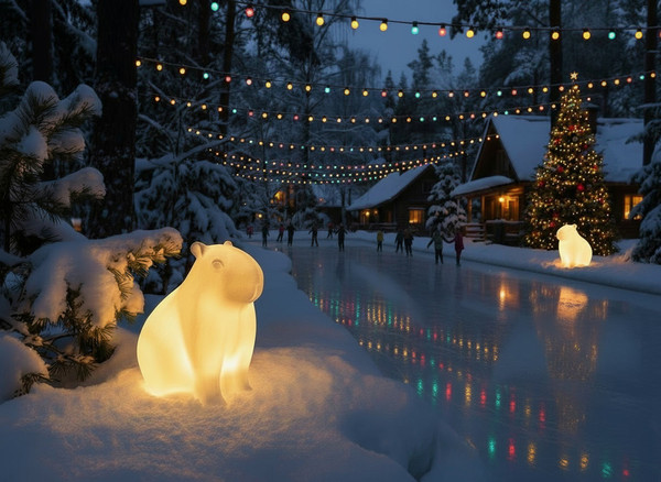 Садовая фигура-светильник БЕРКАНО Capi / 210_138_03_106 (Snow White Light) — фото 6