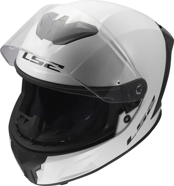Изображение товара Мотошлем LS2 FF820 Rapid III Solid (S, белый глянцевый)
