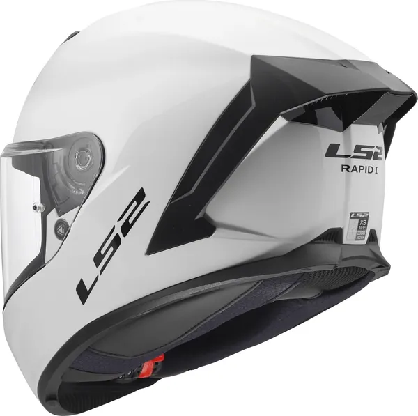 Изображение товара Мотошлем LS2 FF820 Rapid III Solid (S, белый глянцевый)