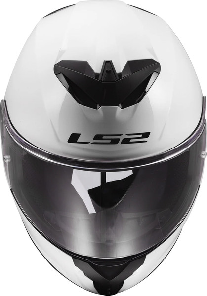 Изображение товара Мотошлем LS2 FF820 Rapid III Solid (L, белый глянцевый)