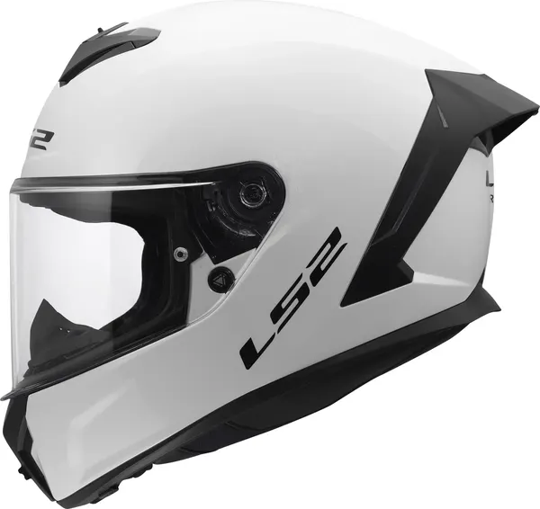 Изображение товара Мотошлем LS2 FF820 Rapid III Solid (L, белый глянцевый)