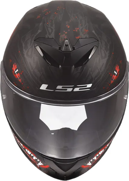 Изображение товара Мотошлем LS2 FF820 Rapid III Kalju II (XXL, черный/красный/белый)