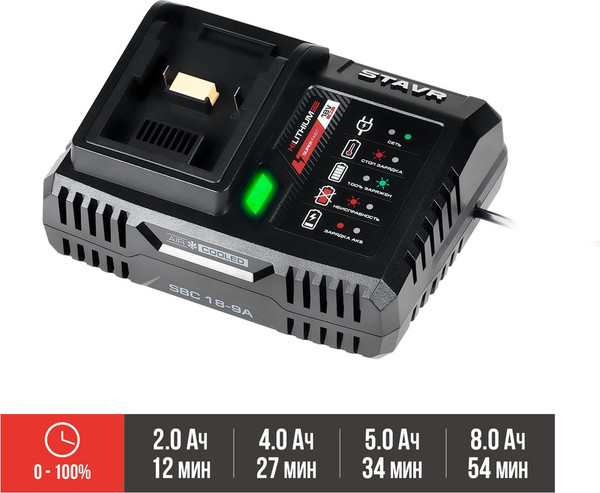 Изображение товара Зарядное устройство для электроинструмента Ставр SBC 18-9A