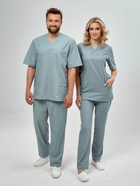 Изображение товара Костюм рабочий УРСУС Хирург КОС12.002-320 (серый, 56-58/170-176)