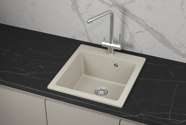 Изображение товара Мойка кухонная GRANULA 4651 (креман)