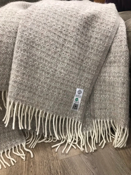 Изображение товара Плед Klippan Рижский Дымка 130x200