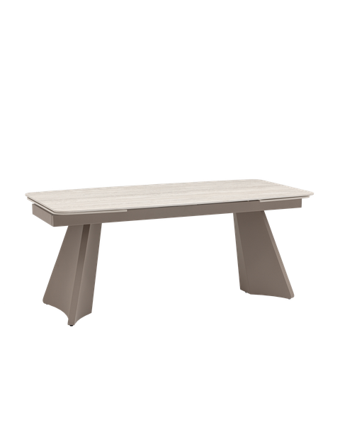 Изображение товара Обеденный стол Stool Group Eliora 180-260x90 (серый травертин)