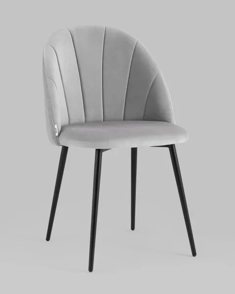 Изображение товара Стул Stool Group Логан SN LV-121-Cs-01-01 (велюр светло-серый)