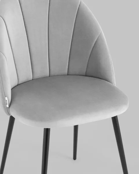 Изображение товара Стул Stool Group Логан SN LV-121-Cs-01-01 (велюр светло-серый)