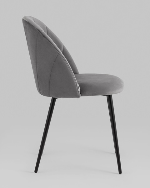 Изображение товара Стул Stool Group Логан SN LV-121-H15-01-01 (велюр серый)