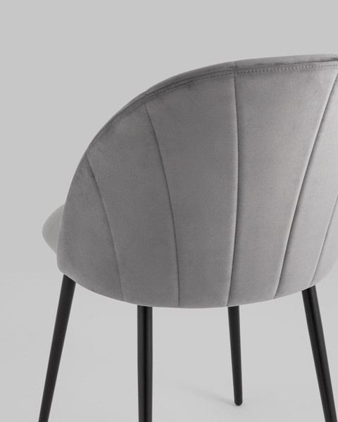 Изображение товара Стул Stool Group Логан SN LV-121-H15-01-01 (велюр серый)
