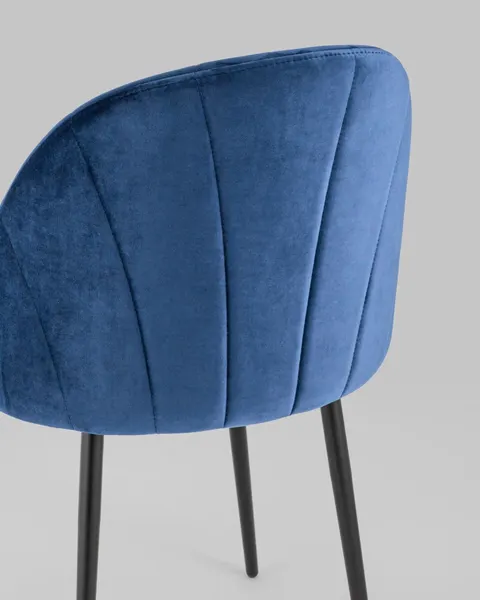 Изображение товара Стул Stool Group Логан SN LV-121-Cb-01-01 (велюр синий)