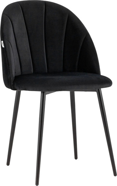 Изображение товара Стул Stool Group Логан SN LV-121-H75-01-01 (велюр черный)